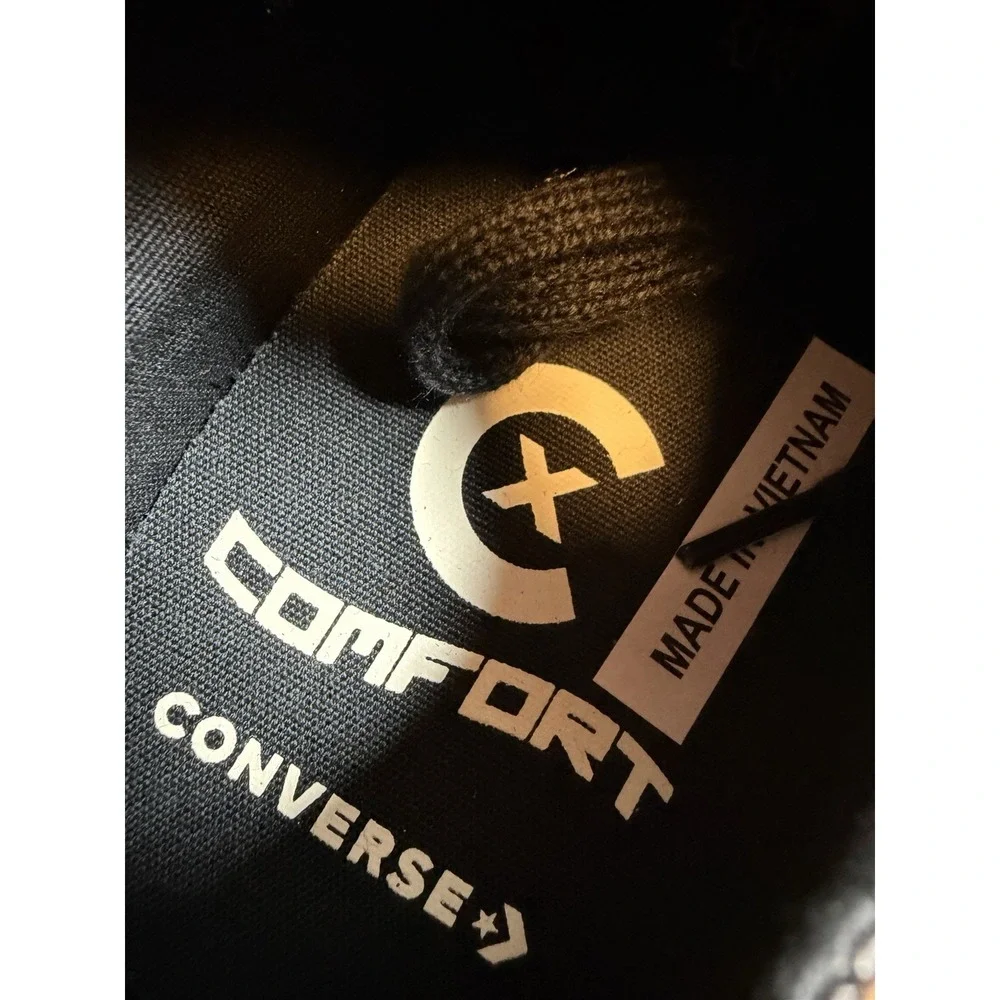 CONVERSE CHUCK ALL-STAR 70 Fromal Black Leather A14188C Men's Size 7.5 NEW